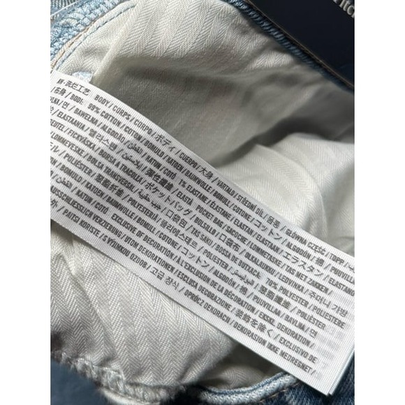 Abercrombie & Fitch High Rise 90s Relaxed San Francisco 49ers Jean Sz 31R NEW! - Picture 10 of 12